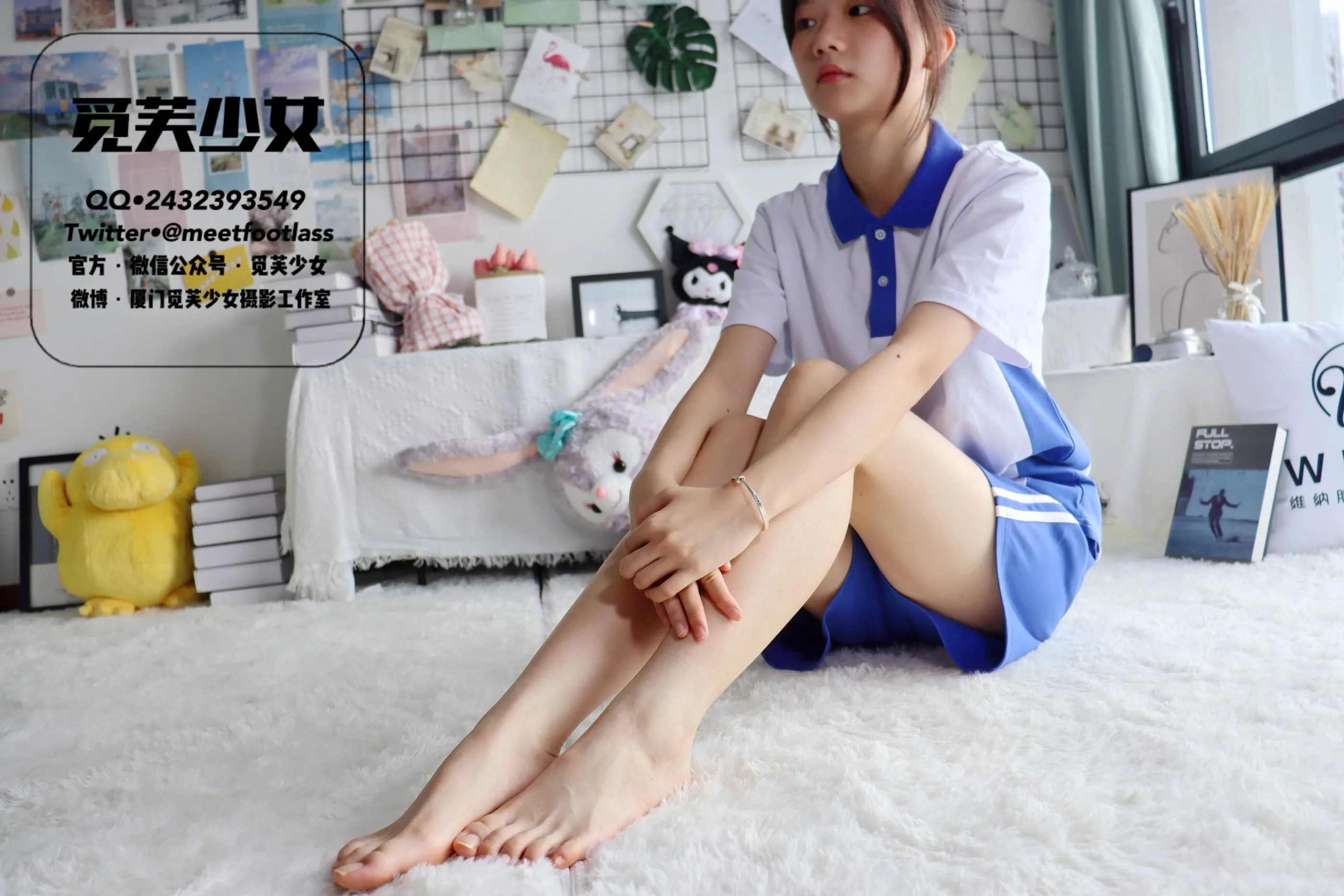 [觅芙少女]NO.002 怀念17岁的校服与蝉鸣交织的夏天 [106P]插图4